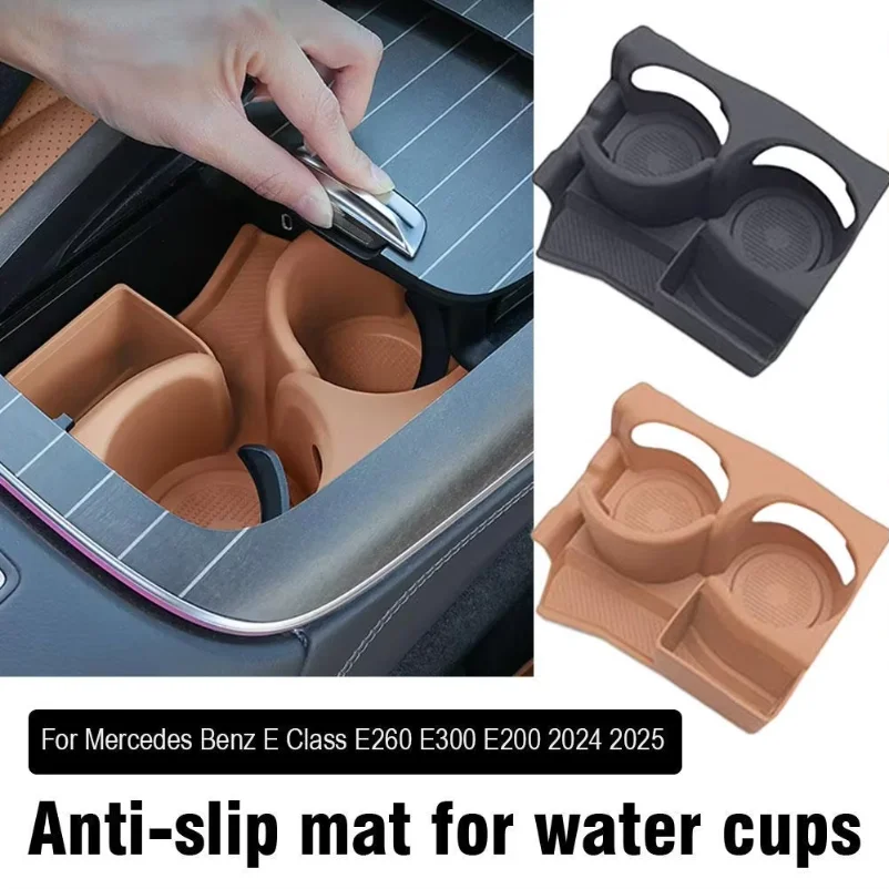 Car Central Console Water Cup Holder For Mercedes Benz E Class W214 E260 E300 E200 2024 2025 Silicone Water Cup Pad Cover Trim
Car Central Console Water Cup Holder For Mercedes Benz E Class W214 E260 E300 E200 2024 2025 Silicone Water Cup Pad Cover Trim