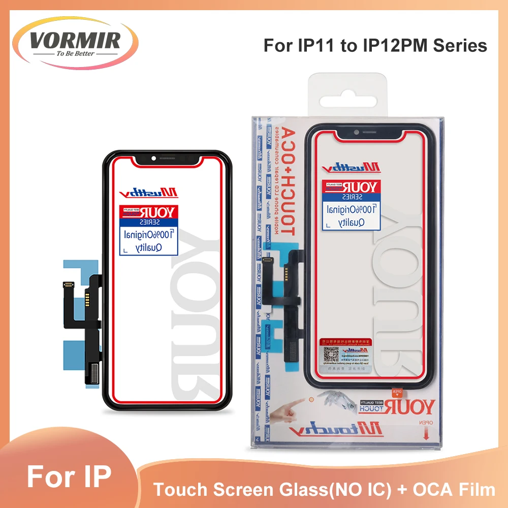 5pcs/Lot Replacement Touch Screen Digitizer with OCA Film for iPhone 11Pro 12Pro Max Series Glass Panel Touch Lens Repair Parts
5pcs/Lot Replacement Touch Screen Digitizer with OCA Film for iPhone 11Pro 12Pro Max Series Glass Panel Touch Lens Repair Parts