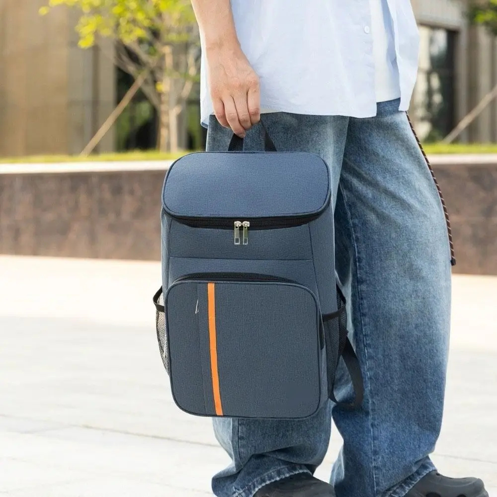 Insulated Insulated Backpack Double Shoulder Thickened Portable Thermal Lunch Bag Oxford Fashion Large Capacity Cooler Bag
Insulated Insulated Backpack Double Shoulder Thickened Portable Thermal Lunch Bag Oxford Fashion Large Capacity Cooler Bag