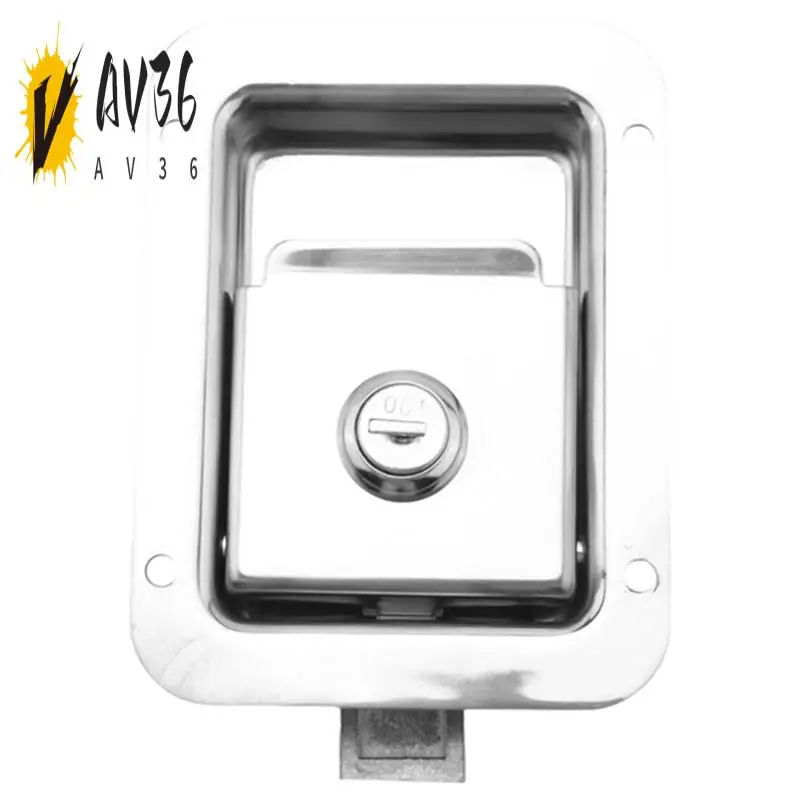 AV36-Paddle Slam Latch With Lock & Key Travel Trailer Lock Stainless Steel RV Door Latch Heavy Duty Flush Mount Handle Latch
AV36-Paddle Slam Latch With Lock & Key Travel Trailer Lock Stainless Steel RV Door Latch Heavy Duty Flush Mount Handle Latch