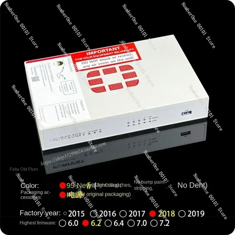 Брандмауэр FortiGate 30E FG-30E, 95% новый полный гигабитный VPN прошивка 6,2, идеально подходит для обучения сетевой лаборатории
Брандмауэр FortiGate 30E FG-30E, 95% новый полный гигабитный VPN прошивка 6,2, идеально подходит для обучения сетевой лаборатории