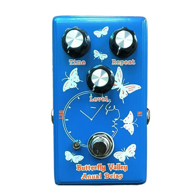 ABME Electric Guitar Digital Delay Effector Pedal , Butterfly Valley Anual Delay Single Block Guitar Effect Pedal
ABME Electric Guitar Digital Delay Effector Pedal , Butterfly Valley Anual Delay Single Block Guitar Effect Pedal