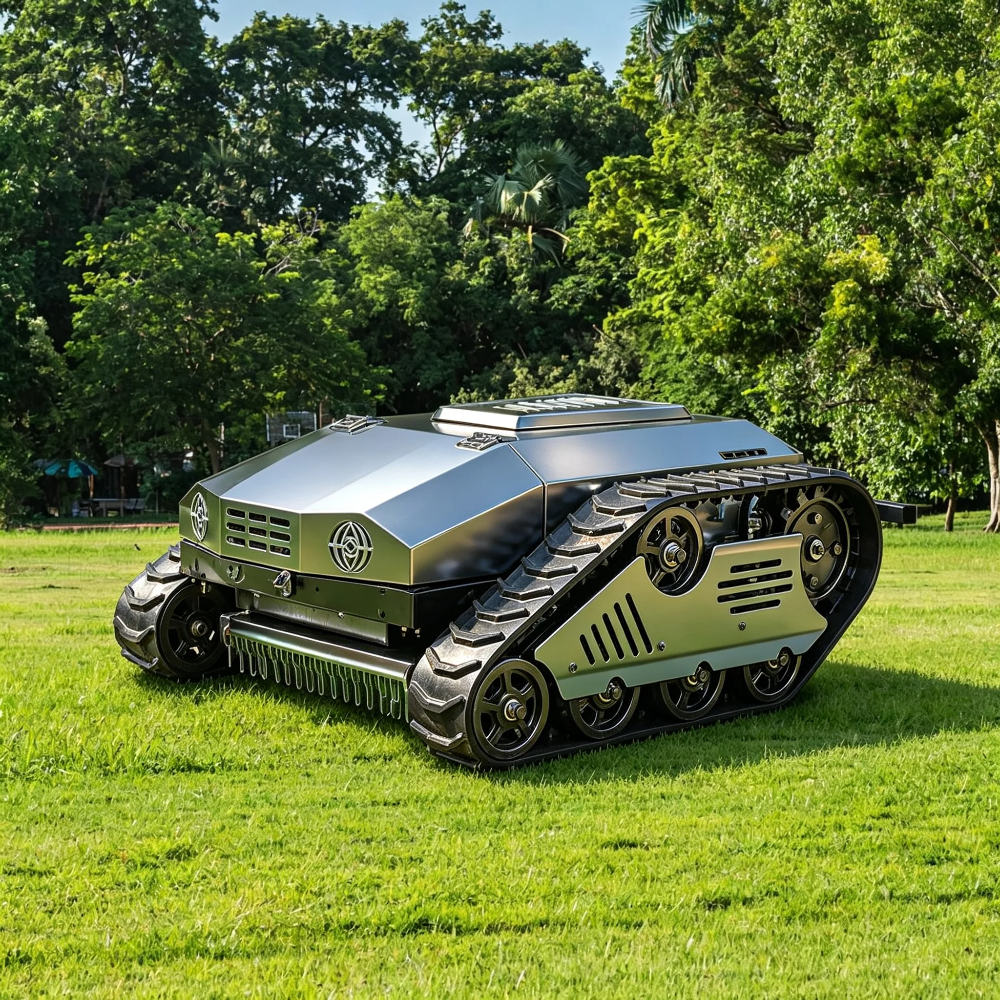 Customized Diesel Forestry Mulcher Tractor Forestry Remote Control Industrial All Terrain flail Mower for Slope Mountain Grass
Customized Diesel Forestry Mulcher Tractor Forestry Remote Control Industrial All Terrain flail Mower for Slope Mountain Grass