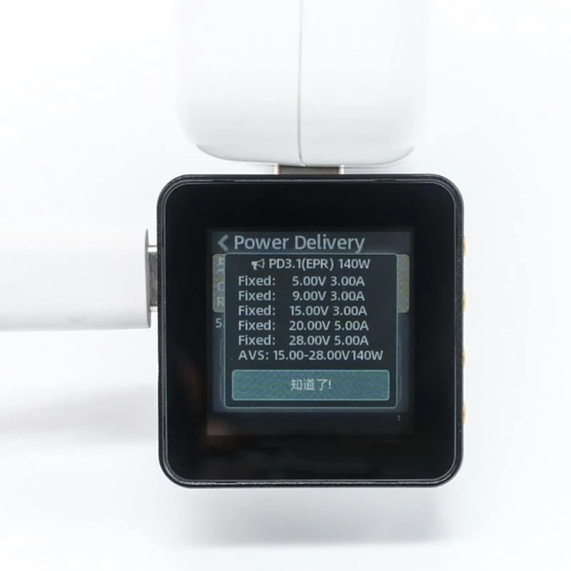 83CE KM003C Portable USB C Fast Charging Tester PD3.1 Digital Voltmeter Ammeter Power Tester 50V 6A USB Capacity Tester
83CE KM003C Portable USB C Fast Charging Tester PD3.1 Digital Voltmeter Ammeter Power Tester 50V 6A USB Capacity Tester