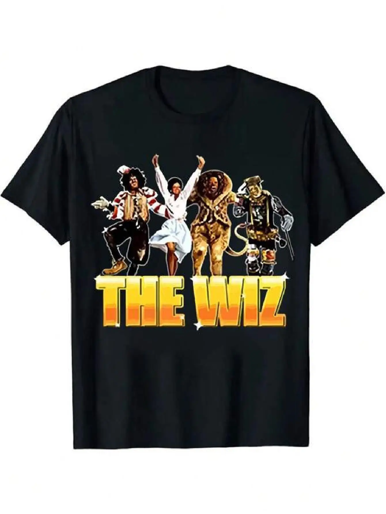 Men's "Wonder" musical pattern T-shirt pure cotton shirt machine washable with the iconic "Wiz" logo and character designs
Men's "Wonder" musical pattern T-shirt pure cotton shirt machine washable with the iconic "Wiz" logo and character designs