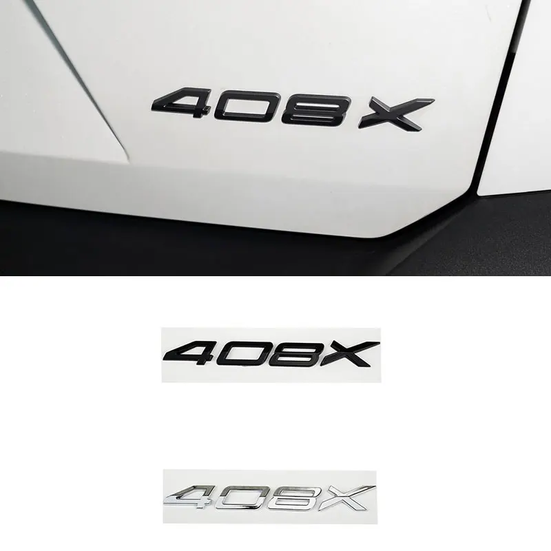 208 308 408 508 408X 508L rear trunk labels car stickers for Peugeot new 208 408x 508L RCZ refit car accessories tail mark
208 308 408 508 408X 508L rear trunk labels car stickers for Peugeot new 208 408x 508L RCZ refit car accessories tail mark
