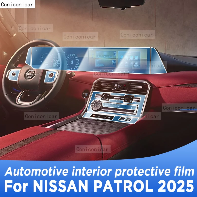 Для NISSAN PATROL 2025 Панель Навигационный Экран Автомобильный Интерьер Защитная Пленка Наклейка против царапин
Для NISSAN PATROL 2025 Панель Навигационный Экран Автомобильный Интерьер Защитная Пленка Наклейка против царапин