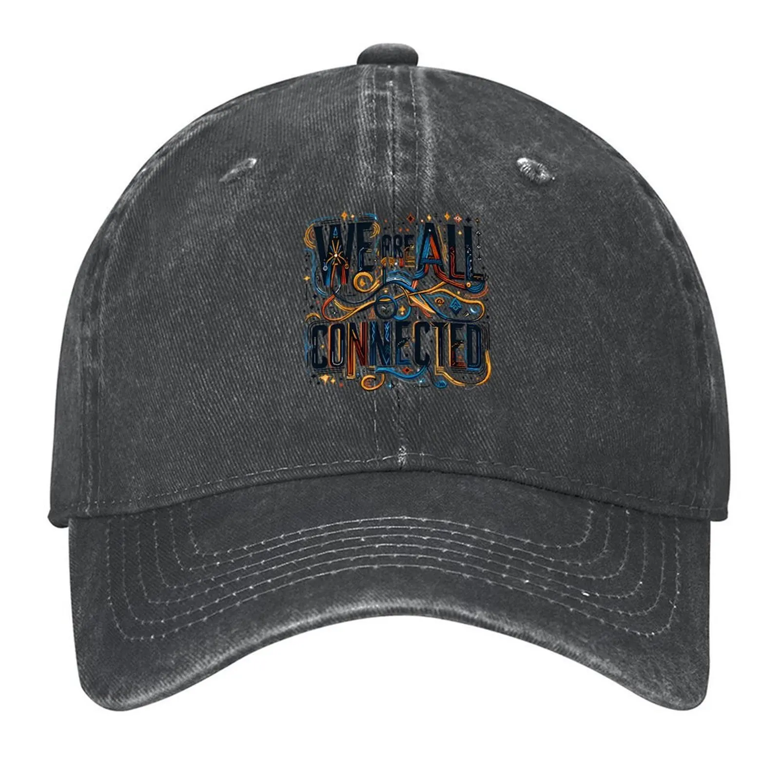 We are all connected, typography Baseball Cap Golf Hat Man Beach Bag Fashion Beach Winter hat Women's Golf Clothing Men's
We are all connected, typography Baseball Cap Golf Hat Man Beach Bag Fashion Beach Winter hat Women's Golf Clothing Men's