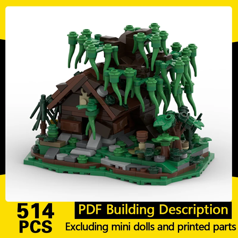 Medieval Castle Model MOC Building Bricks Forest Herb Cabin Modular Technology Gifts Holiday Assemble Children Toys Suit
Medieval Castle Model MOC Building Bricks Forest Herb Cabin Modular Technology Gifts Holiday Assemble Children Toys Suit