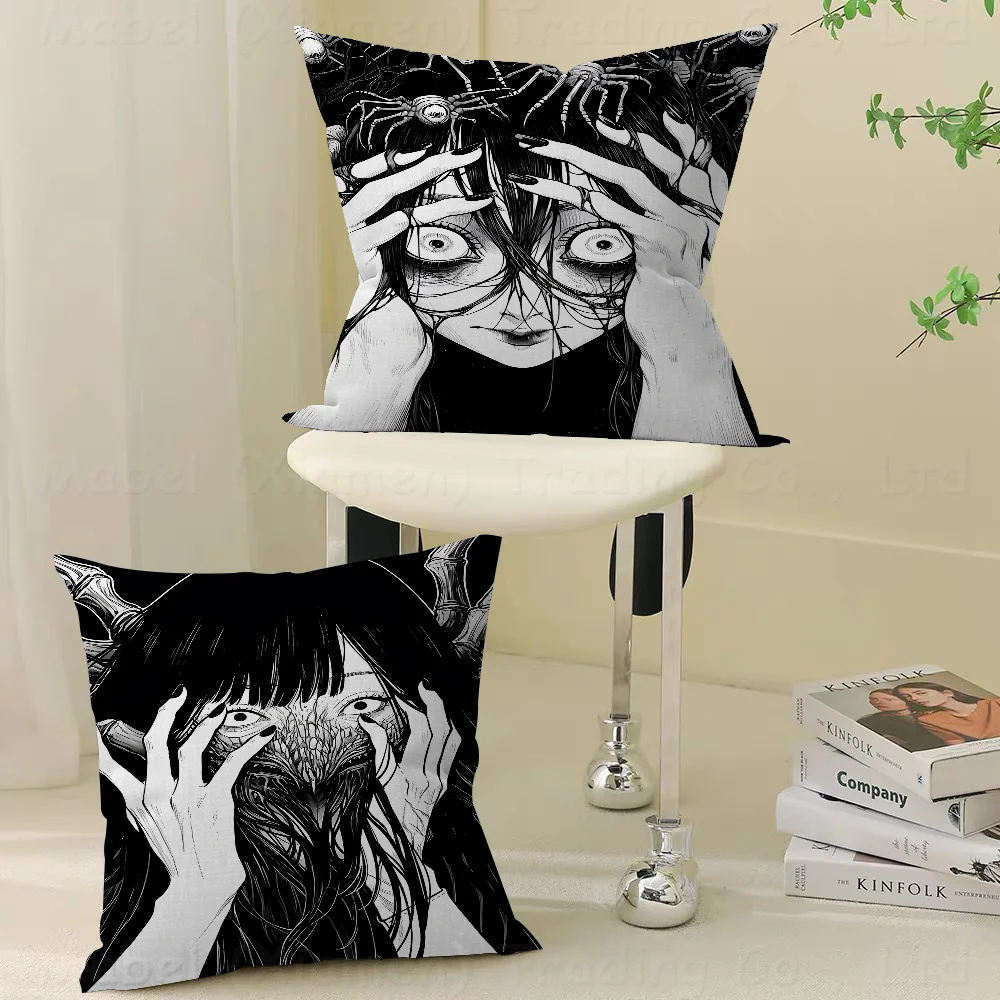 Japan Anime Junji ItoCushion Cover Car Throw Pillow Case For Sofa Car Christmas Gift 40x40cm 45x45cm
Japan Anime Junji ItoCushion Cover Car Throw Pillow Case For Sofa Car Christmas Gift 40x40cm 45x45cm