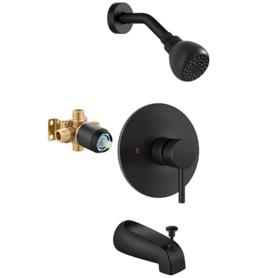 Tub Shower Faucet Set Bathtub Tub Faucet Set with Valve and Shower Head Single Handle Bathtub Faucet Set
Tub Shower Faucet Set Bathtub Tub Faucet Set with Valve and Shower Head Single Handle Bathtub Faucet Set