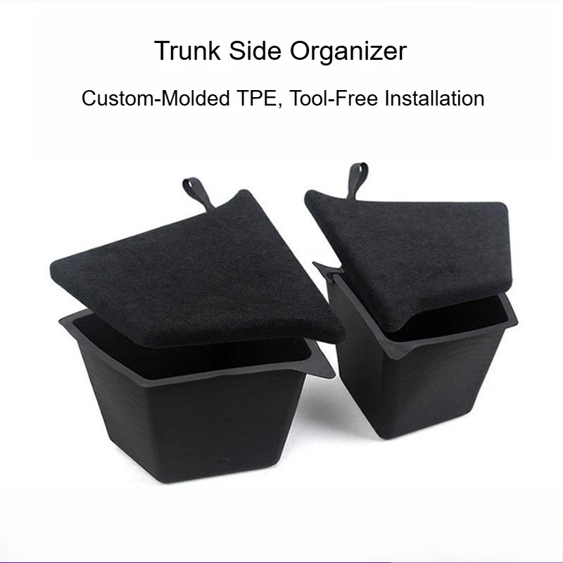 2 Pcs Trunk Storage Bins Compatible with Tesla Model Y Juniper 2025 20226 Rear Trunk Side Organizer Waterproof Extra Storage
2 Pcs Trunk Storage Bins Compatible with Tesla Model Y Juniper 2025 20226 Rear Trunk Side Organizer Waterproof Extra Storage
