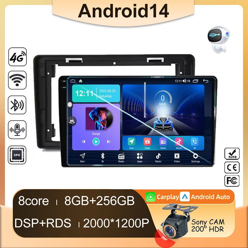 Carplay для Citroen C2 C3 2001 2002 2003-2010 Android Автомобильный радиоприемник Мультимедийный плеер Автоматическая навигация NO 2din DVD Стерео WIFI GPS
Carplay для Citroen C2 C3 2001 2002 2003-2010 Android Автомобильный радиоприемник Мультимедийный плеер Автоматическая навигация NO 2din DVD Стерео WIFI GPS