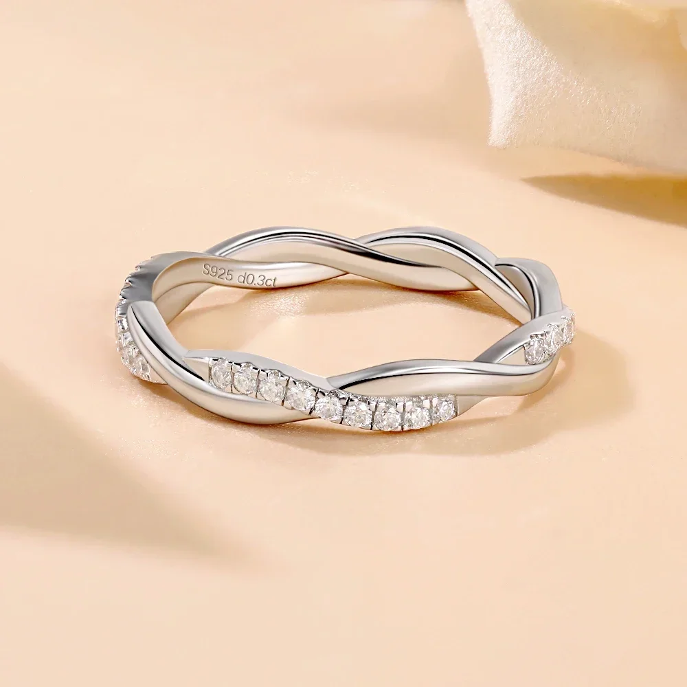 Pretty Beauty Eternity обручальное кольцо с муассанитом, бесконечное кольцо с бриллиантом для женщин, 18-каратное позолоченное серебро S925, модные ювелирные изделия
Pretty Beauty Eternity обручальное кольцо с муассанитом, бесконечное кольцо с бриллиантом для женщин, 18-каратное позолоченное серебро S925, модные ювелирные изделия