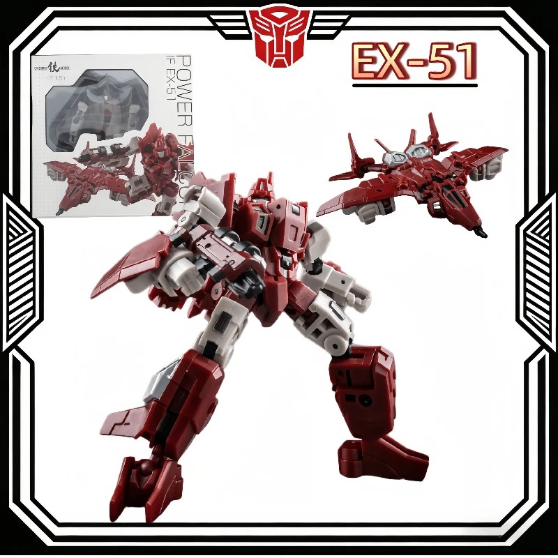 In Stock Transformers Ironfactory IFEX51 IF EX-51Power Falcon Original Mini Scale Action Figures Collectible Toys for Boys Gift
In Stock Transformers Ironfactory IFEX51 IF EX-51Power Falcon Original Mini Scale Action Figures Collectible Toys for Boys Gift