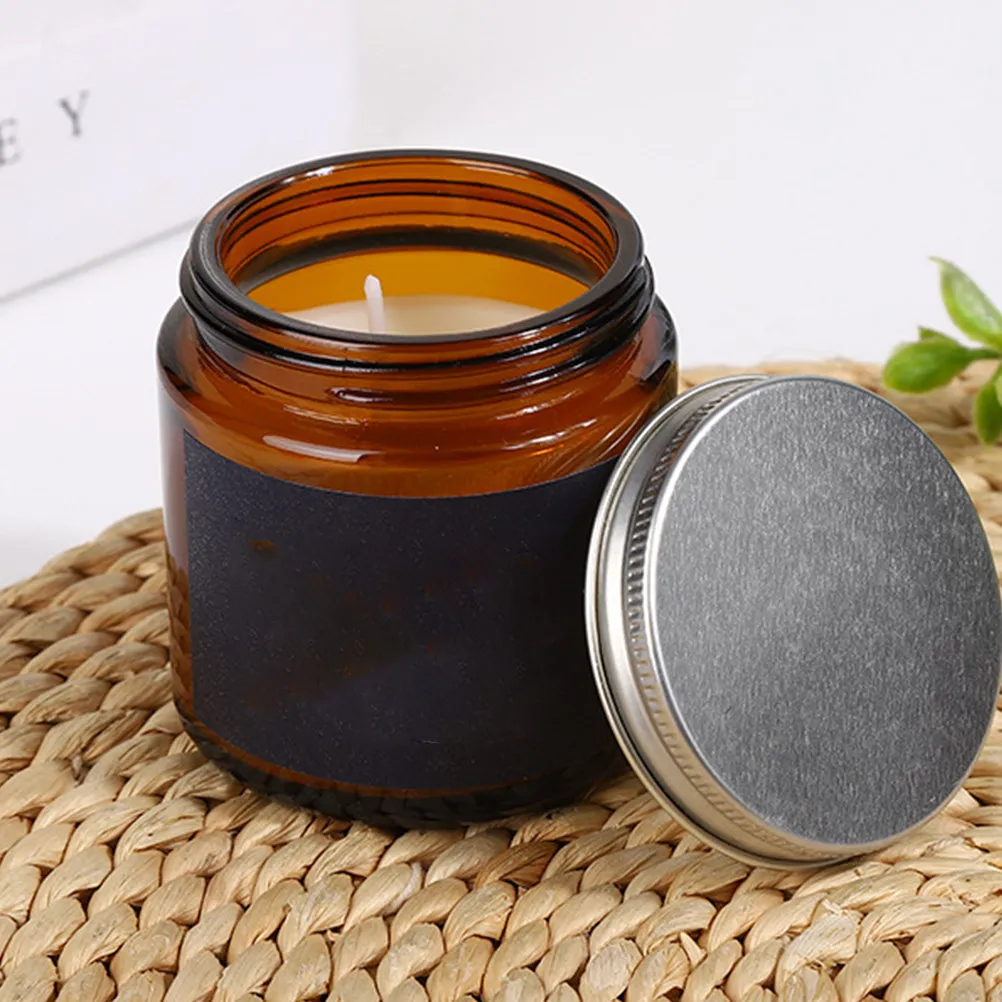 6Pcs Amber Glass Fillable Jars with Aluminum Alloy Lids for DIY Making Scented Aroma Wax Containers Craft Supplies
6Pcs Amber Glass Fillable Jars with Aluminum Alloy Lids for DIY Making Scented Aroma Wax Containers Craft Supplies