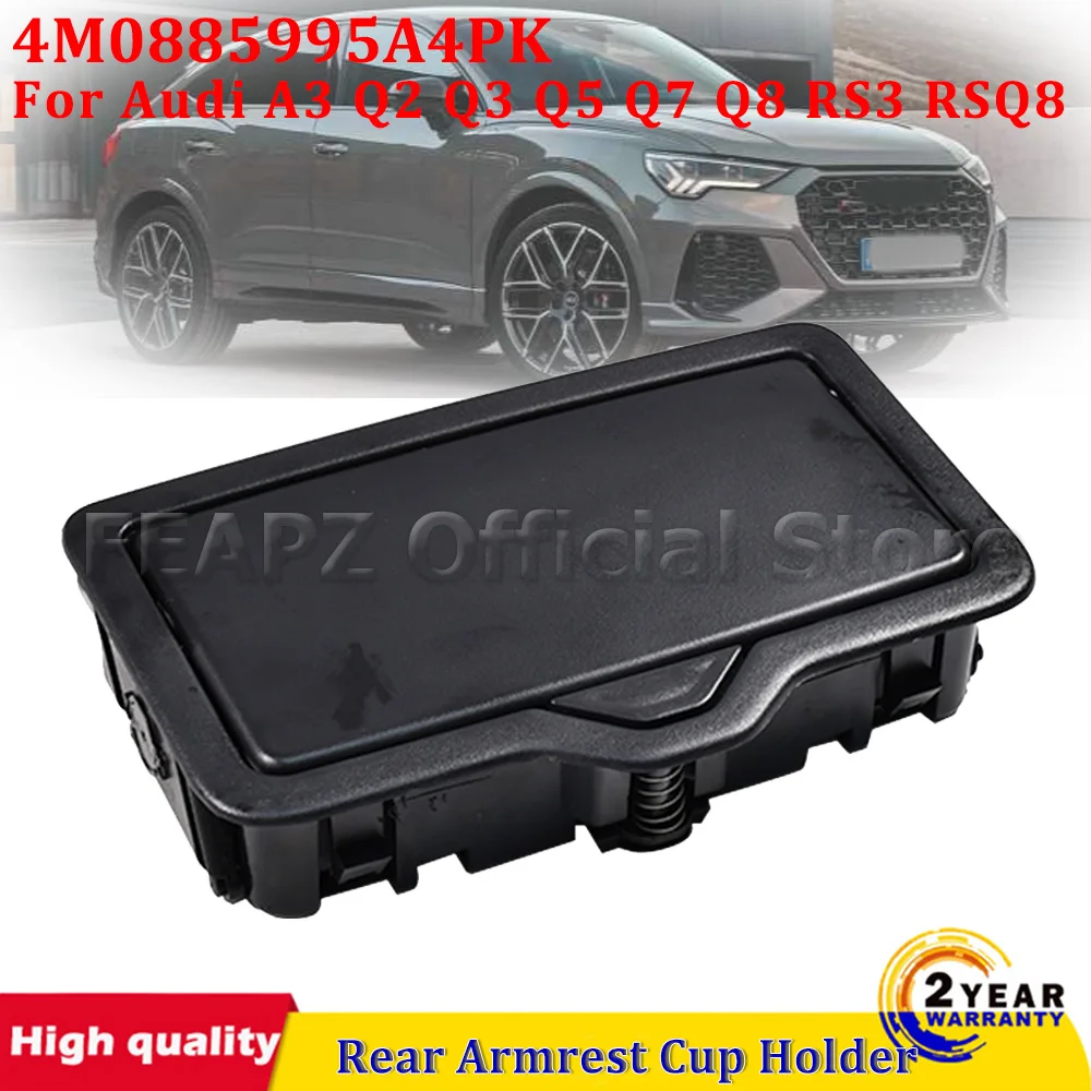 1Pc Black Car Rear Armrest Cup Holders Drinks Beverage Rack 4M0885995A4PK For Audi A3 Q2 Q3 Q5 Q7 Q8 RS3 RSQ8 Car Accessories
1Pc Black Car Rear Armrest Cup Holders Drinks Beverage Rack 4M0885995A4PK For Audi A3 Q2 Q3 Q5 Q7 Q8 RS3 RSQ8 Car Accessories