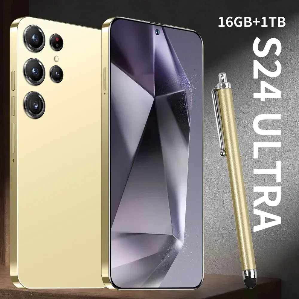 2024 S24 Ultra Smartphone 5G Original 7.3in Mobile Phones 7800mAh Cell Phone Unlocked Cellphones Android Celulares
2024 S24 Ultra Smartphone 5G Original 7.3in Mobile Phones 7800mAh Cell Phone Unlocked Cellphones Android Celulares