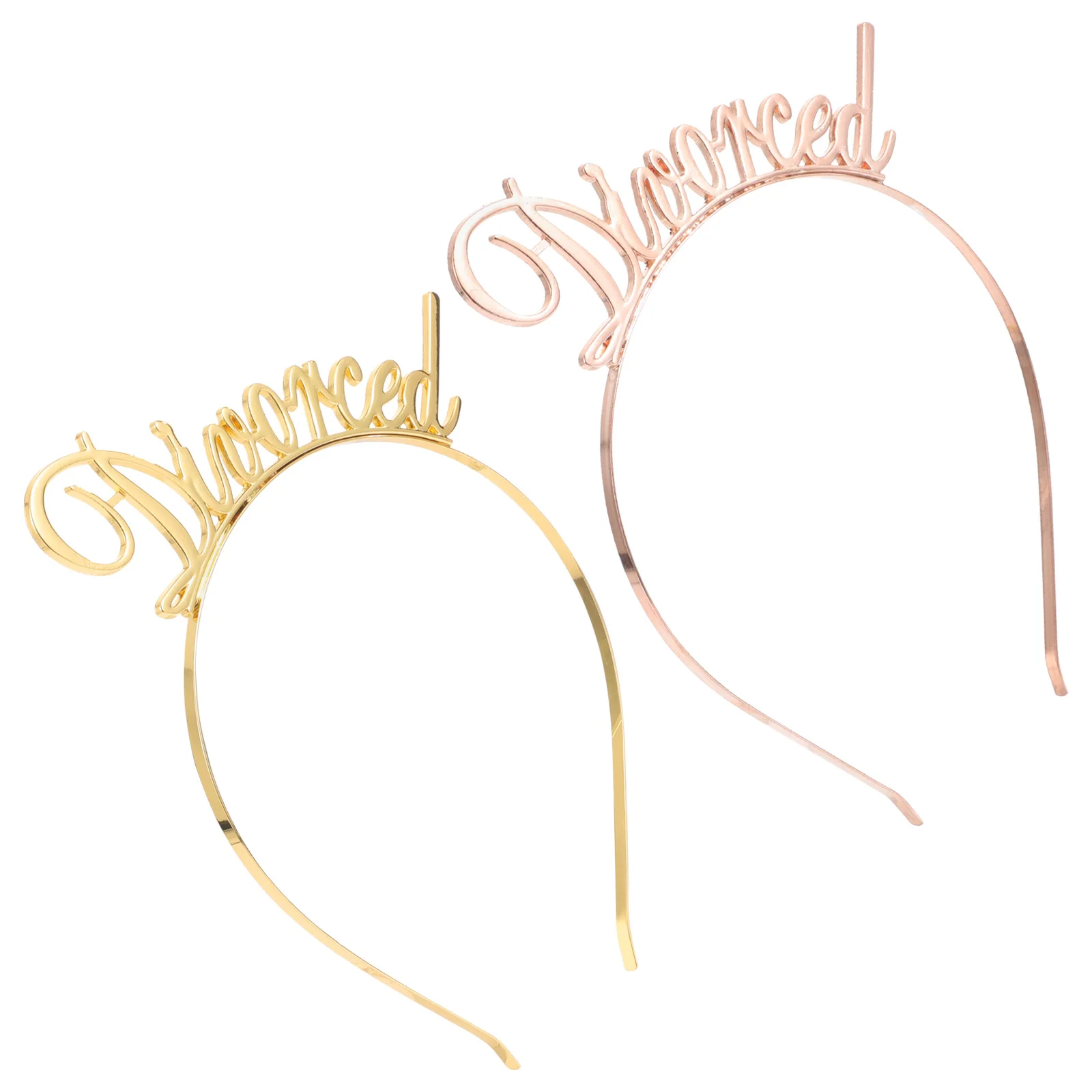 2pcs Divorced Letter Decorative Metal Headbands Gold Rose Gold Elastic Hair Hoops Women Headpiece Party Accessories
2pcs Divorced Letter Decorative Metal Headbands Gold Rose Gold Elastic Hair Hoops Women Headpiece Party Accessories