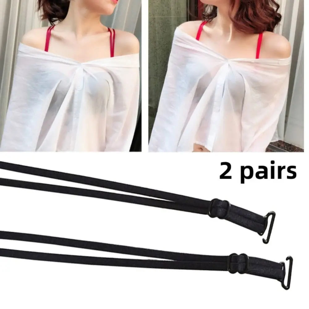 Invisible Design Double Shoulder Straps Off-the-shoulder Elastic Underwear Shoulder Strap Adjustable Nonslip Lingerie Strap Belt
Invisible Design Double Shoulder Straps Off-the-shoulder Elastic Underwear Shoulder Strap Adjustable Nonslip Lingerie Strap Belt