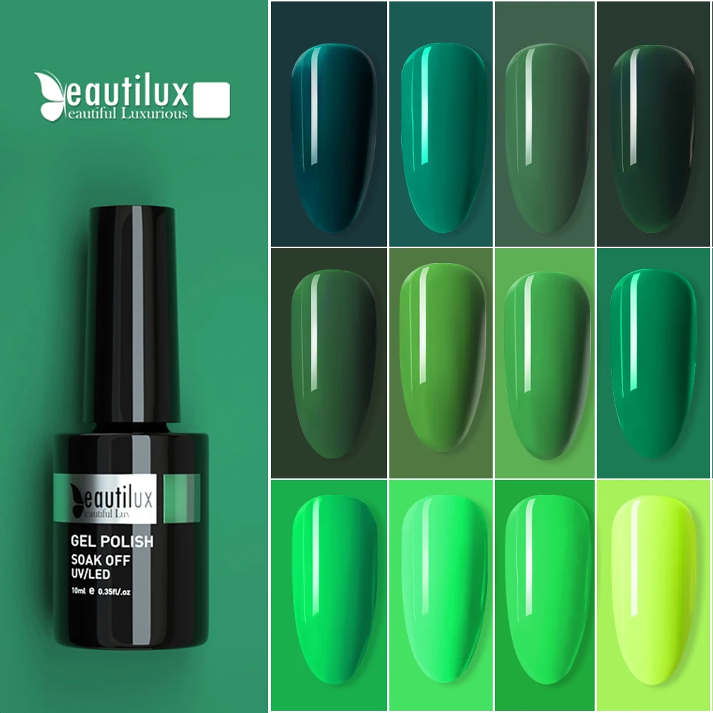 Beautilux Гель - лак для ногтей коллекция зеленого цвета неоновые цветные ногти гели для нейл-арта лак замочить от УФ светодиодный лак для ногтей поставка 10 мл
Beautilux Гель - лак для ногтей коллекция зеленого цвета неоновые цветные ногти гели для нейл-арта лак замочить от УФ светодиодный лак для ногтей поставка 10 мл