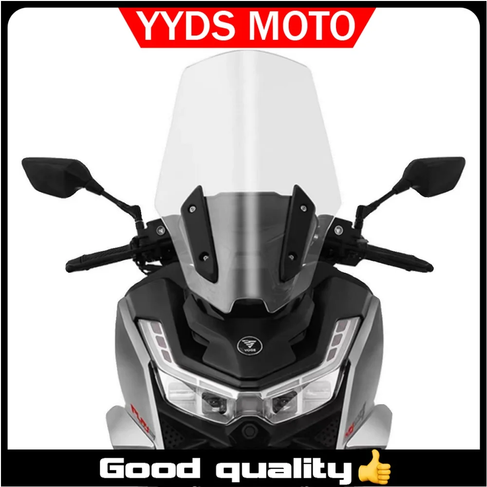 Suitable for 2023-2024 VOGE SR250GT models, windshield upgrade, heightening, non-destructive installation of the VOGE 250 windsh
Suitable for 2023-2024 VOGE SR250GT models, windshield upgrade, heightening, non-destructive installation of the VOGE 250 windsh