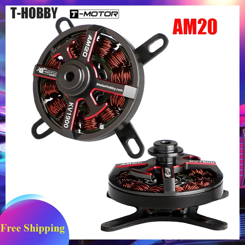 T-Hobby AM20 1500kv/1900kv 1-2s Brushless Motor for RC Rigid Wing Aircraft Drone
T-Hobby AM20 1500kv/1900kv 1-2s Brushless Motor for RC Rigid Wing Aircraft Drone