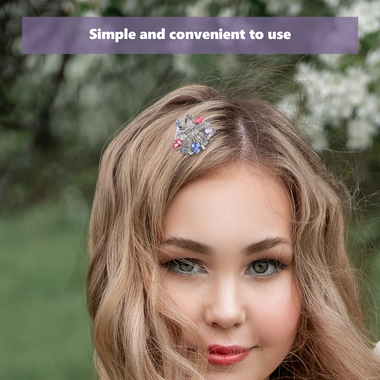 Alloy Diamond-inlaid Chuck Headdress Claw Hair Clips Women Glitter Jaw Metal Small
Alloy Diamond-inlaid Chuck Headdress Claw Hair Clips Women Glitter Jaw Metal Small