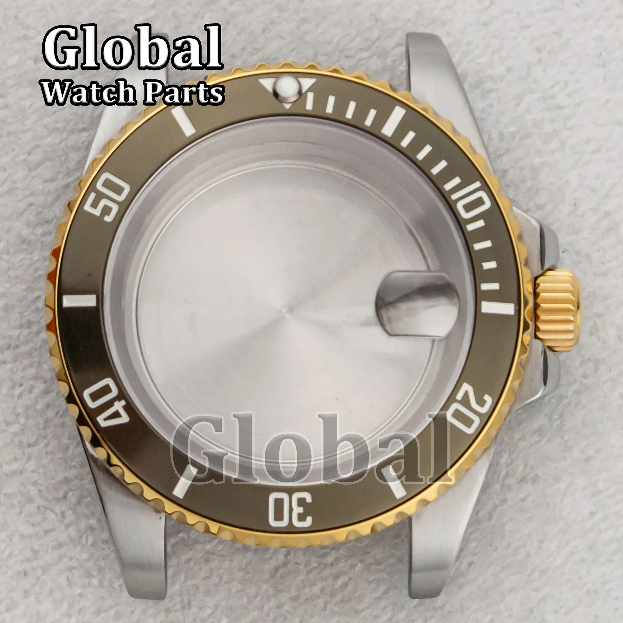 40mm Watch Case for SUN GMT Fit NH35 Automatic Movement 5ATM Waterproof Replacement Watch Accessories Stainless Steel Watch Case
40mm Watch Case for SUN GMT Fit NH35 Automatic Movement 5ATM Waterproof Replacement Watch Accessories Stainless Steel Watch Case