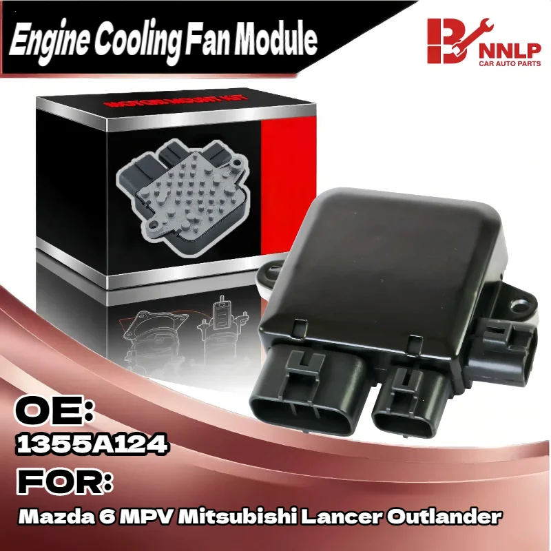 Radiator Cooling Fan Control Unit Module 1355A124 1C232-19700 AJY215SC0 Fits Mazda 6 MPV Mitsubishi Lancer Outlander 
Radiator Cooling Fan Control Unit Module 1355A124 1C232-19700 AJY215SC0 Fits Mazda 6 MPV Mitsubishi Lancer Outlander