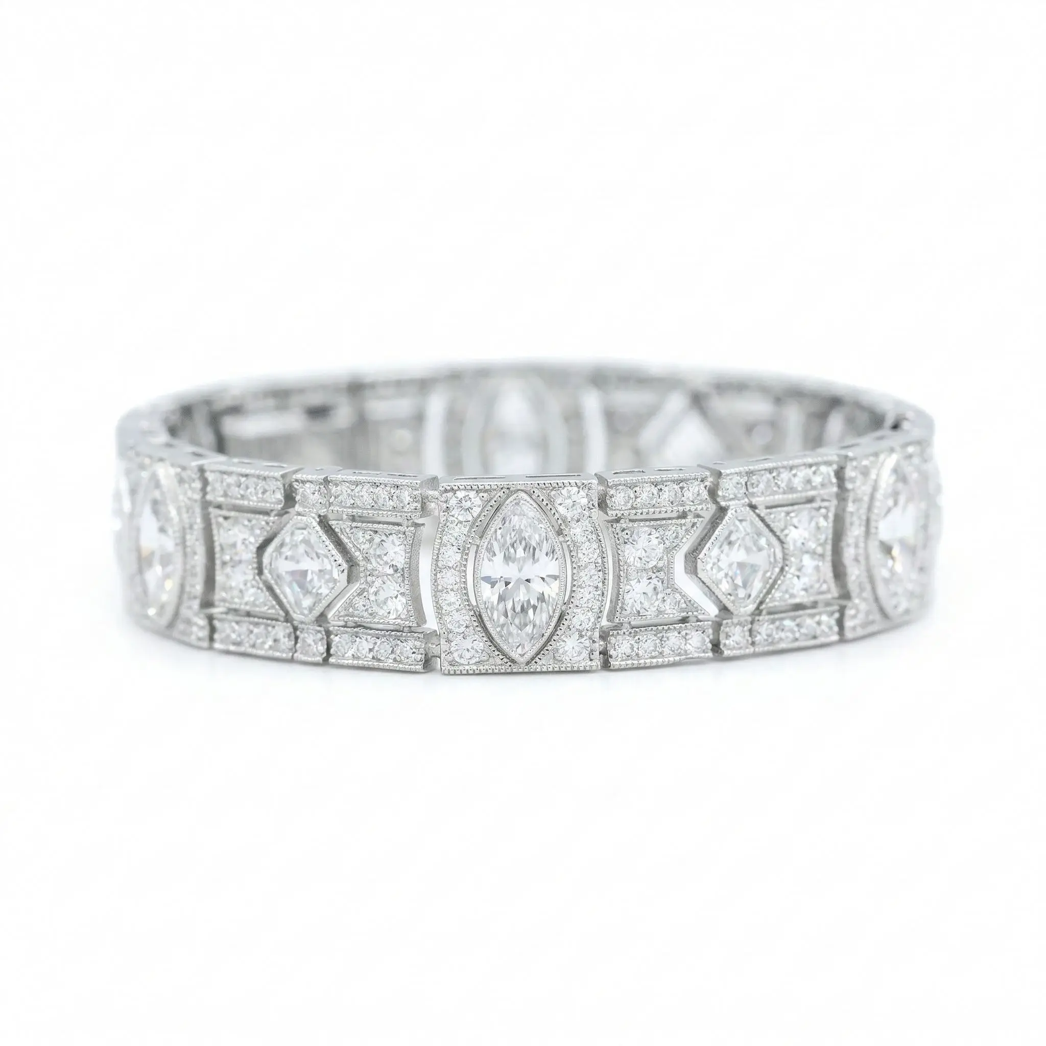 Antique Art Deco Artificial Emerald Bracelet Gorgeous Women's 925 Sterling Silver Statement Fine Jewelry Anniversary Party Gifts
Antique Art Deco Artificial Emerald Bracelet Gorgeous Women's 925 Sterling Silver Statement Fine Jewelry Anniversary Party Gifts