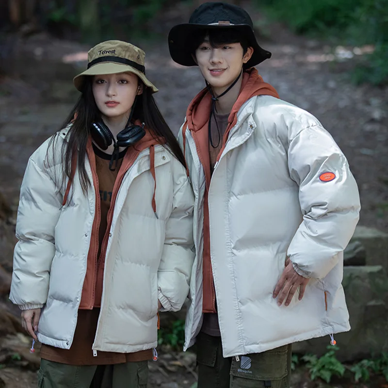 Male Multi Colored Winter New Fake Two-piece Down Parkas Cotton Jacket for Men Loose and Thick Warm Hooded Jacket Unisex Parkas
Male Multi Colored Winter New Fake Two-piece Down Parkas Cotton Jacket for Men Loose and Thick Warm Hooded Jacket Unisex Parkas