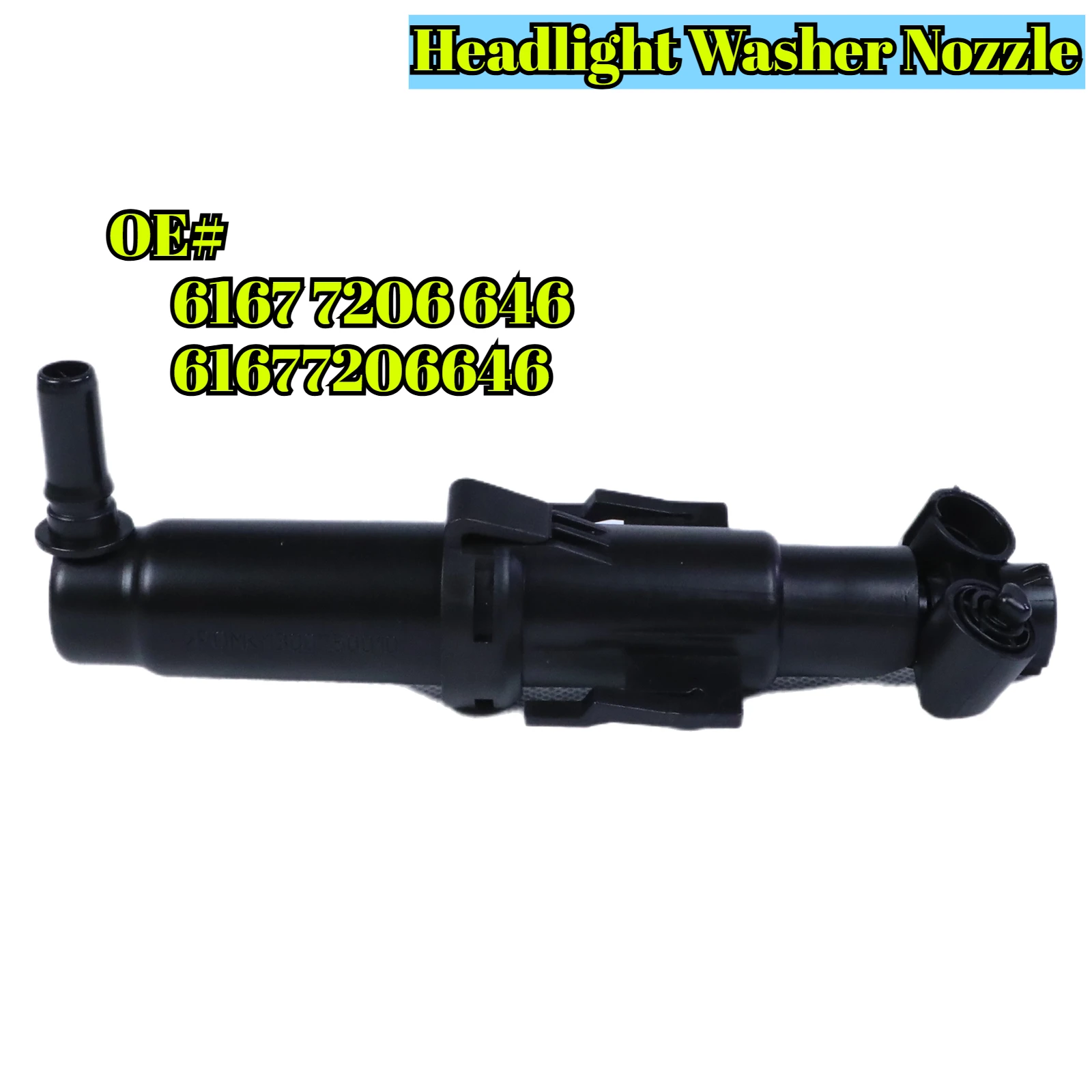 Right Side Headlight Washer Nozzle for BMW Z4 E89 18i 20i 23i 28i 30i 35i 35is 2009-2016, OE# 6167720646/ 6167 7206 646
Right Side Headlight Washer Nozzle for BMW Z4 E89 18i 20i 23i 28i 30i 35i 35is 2009-2016, OE# 6167720646/ 6167 7206 646
