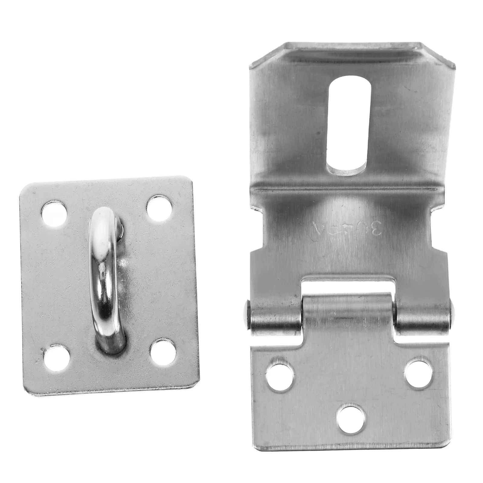 Lock Hasp 3 Inch 304 Stainless Steel Right Angle Padlock Latch Heavy Duty Shed Lock Latch for Wooden Metal Glass
Lock Hasp 3 Inch 304 Stainless Steel Right Angle Padlock Latch Heavy Duty Shed Lock Latch for Wooden Metal Glass