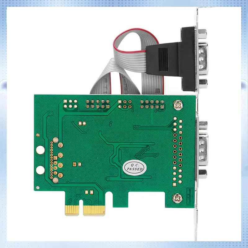 A82Q-5X PCI-E To Dual Serial Combo Card RS232 PCI Express Pcie Adapter Card 2.5Gb/S Channel 1000Kbps Wch CH382L Chip
A82Q-5X PCI-E To Dual Serial Combo Card RS232 PCI Express Pcie Adapter Card 2.5Gb/S Channel 1000Kbps Wch CH382L Chip