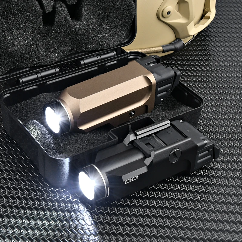 WADSN Tactical 1000lumen Flashlight TR 9 High Power Strobe Scout Light Airsoft Hunting Pistol Lamp For 1913 UNIV System Gear
WADSN Tactical 1000lumen Flashlight TR 9 High Power Strobe Scout Light Airsoft Hunting Pistol Lamp For 1913 UNIV System Gear