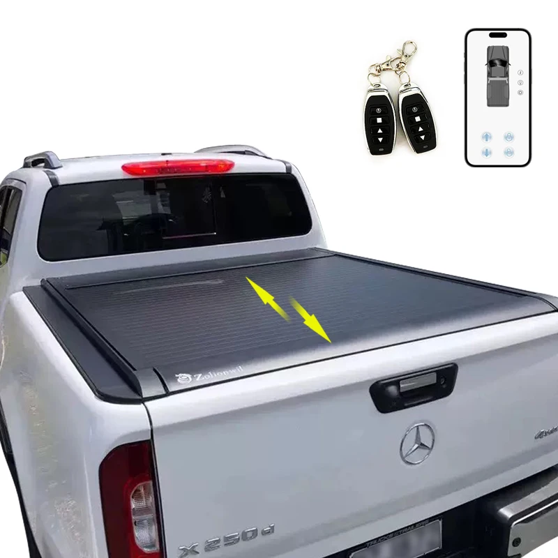 Zolionwil Aluminum Hard Retractable Pickup Truck Bed Cover Electric Tonneau for Mercedes benzx-cass
Zolionwil Aluminum Hard Retractable Pickup Truck Bed Cover Electric Tonneau for Mercedes benzx-cass