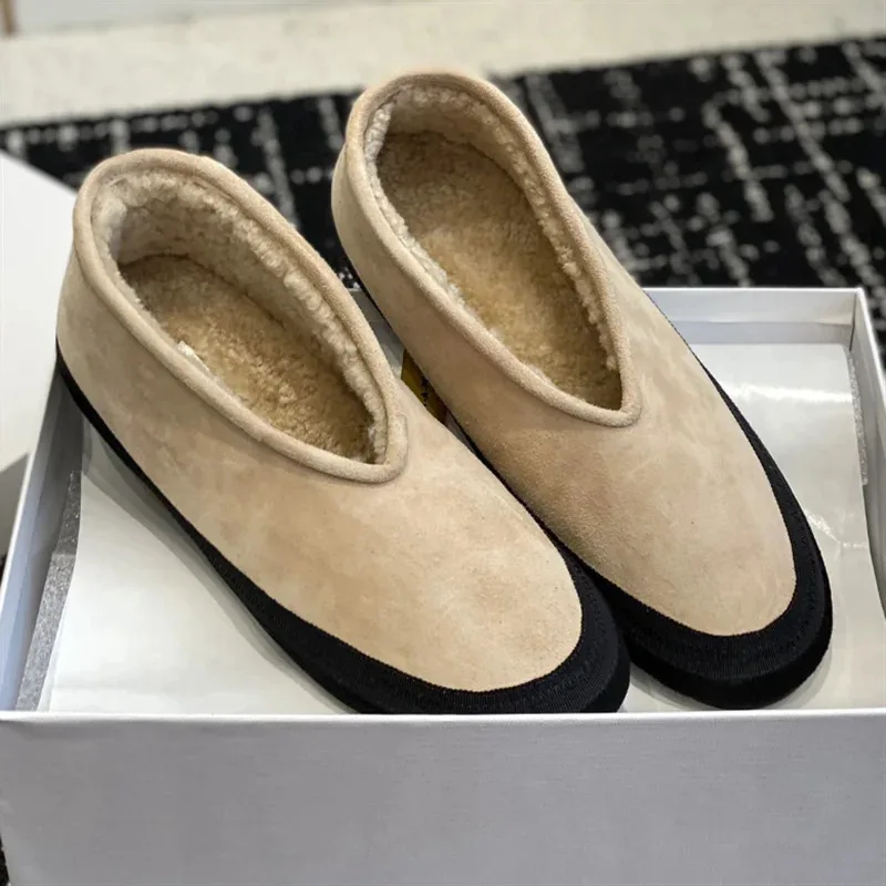 2026 New Fashion Autumn And Winter Classic Simple And Comfortable Lamb Wool Flat Ballet Shoes High Top Bare Boots Snow Boots Sue
2026 New Fashion Autumn And Winter Classic Simple And Comfortable Lamb Wool Flat Ballet Shoes High Top Bare Boots Snow Boots Sue