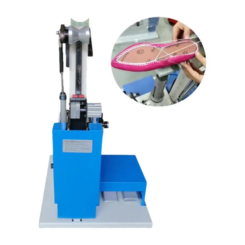 Canvas Sneaker Shoe Making Machine Pneumatic Manual String Lasting with Rubber Base Equipment
Canvas Sneaker Shoe Making Machine Pneumatic Manual String Lasting with Rubber Base Equipment