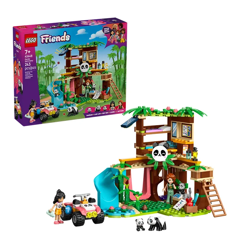 Lego Building Blocks Friends Series 42648 Panda Reserve Boys and Girls Children's Puzzle Building Blocks Toy Gift
Lego Building Blocks Friends Series 42648 Panda Reserve Boys and Girls Children's Puzzle Building Blocks Toy Gift