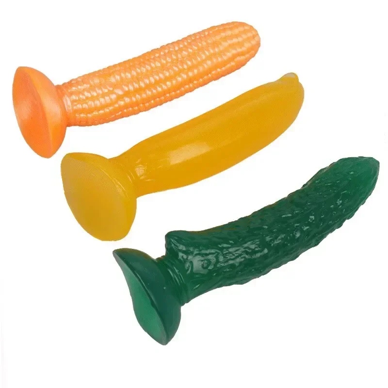 Silicone Suction Cup Dildo Realistic Artificial Penis Jelly Cucumber Banana Corn Masturbators for Girls Sex Toys for Woman
Silicone Suction Cup Dildo Realistic Artificial Penis Jelly Cucumber Banana Corn Masturbators for Girls Sex Toys for Woman