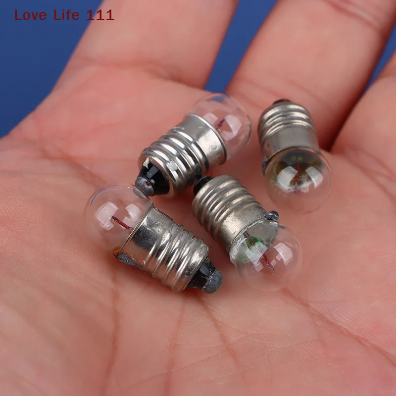 New 10 Pcs For Testing Lab Teaching Small Round Student Lab Supplies 1.5V 2.5V 3.8V Flashlight Small Bulb
New 10 Pcs For Testing Lab Teaching Small Round Student Lab Supplies 1.5V 2.5V 3.8V Flashlight Small Bulb