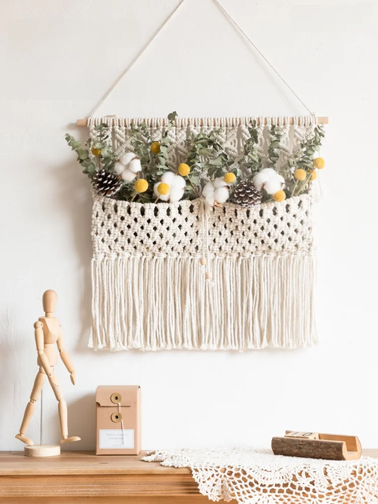 Nordic Style Hand Knitted Wall Hanging Tapestry Meter Box Cover Decorative Artistic Utility Cotton Rectangle Shape
Nordic Style Hand Knitted Wall Hanging Tapestry Meter Box Cover Decorative Artistic Utility Cotton Rectangle Shape