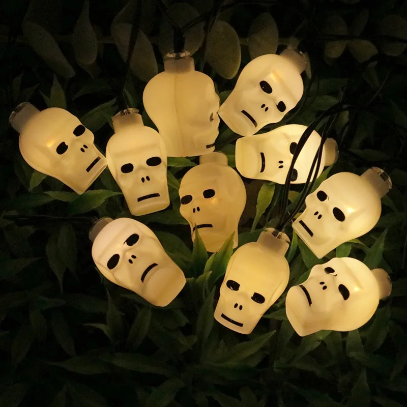 Skull Led String Lights Indoor Atmosphere Christmas Decoration Girl Room Halloween Battery Lights Outdoor Waterproof Outdoor
Skull Led String Lights Indoor Atmosphere Christmas Decoration Girl Room Halloween Battery Lights Outdoor Waterproof Outdoor