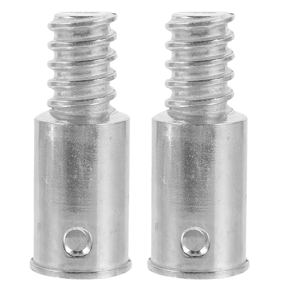 2Pcs Telescopic Connector Durable Metal Broom Handle Threaded Tip Adapter Threaded Broom Handle Tip for Cleaning Tools
2Pcs Telescopic Connector Durable Metal Broom Handle Threaded Tip Adapter Threaded Broom Handle Tip for Cleaning Tools