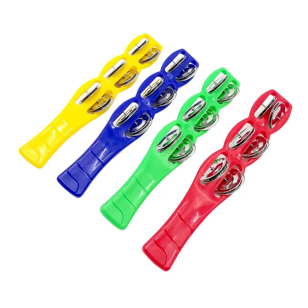 4 Pcs Jingle Sticks Tambourine Kids Musical Instrument Props Yellow Red Green Blue Colors Lightweight Plastic Toddler
4 Pcs Jingle Sticks Tambourine Kids Musical Instrument Props Yellow Red Green Blue Colors Lightweight Plastic Toddler