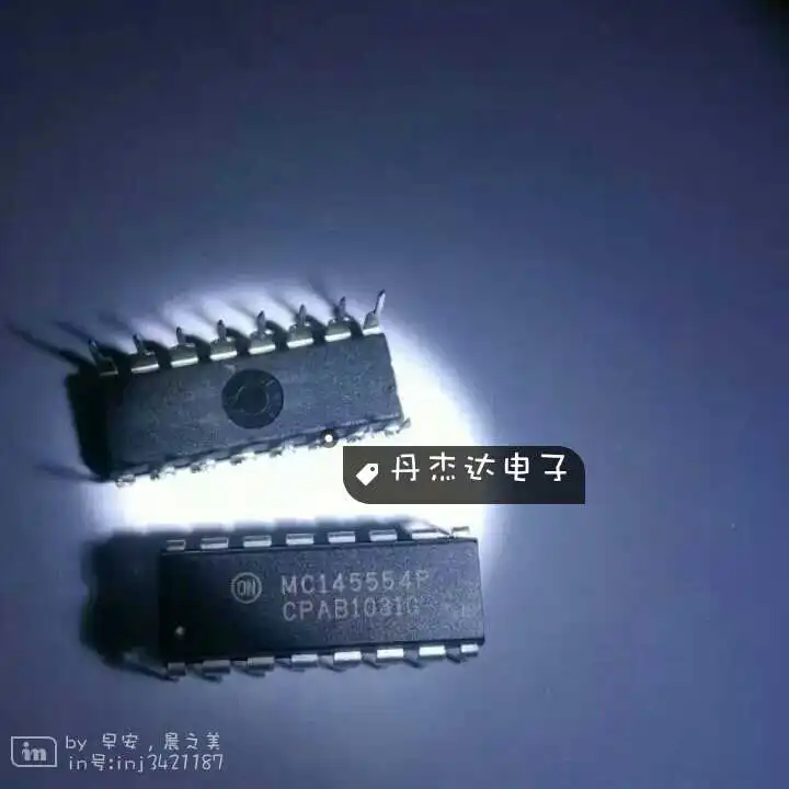 30 шт. Оригинальный Новый 30 шт. Оригинальный Новый MC145554 MC145554P 14554 DIP16
30 шт. Оригинальный Новый 30 шт. Оригинальный Новый MC145554 MC145554P 14554 DIP16
