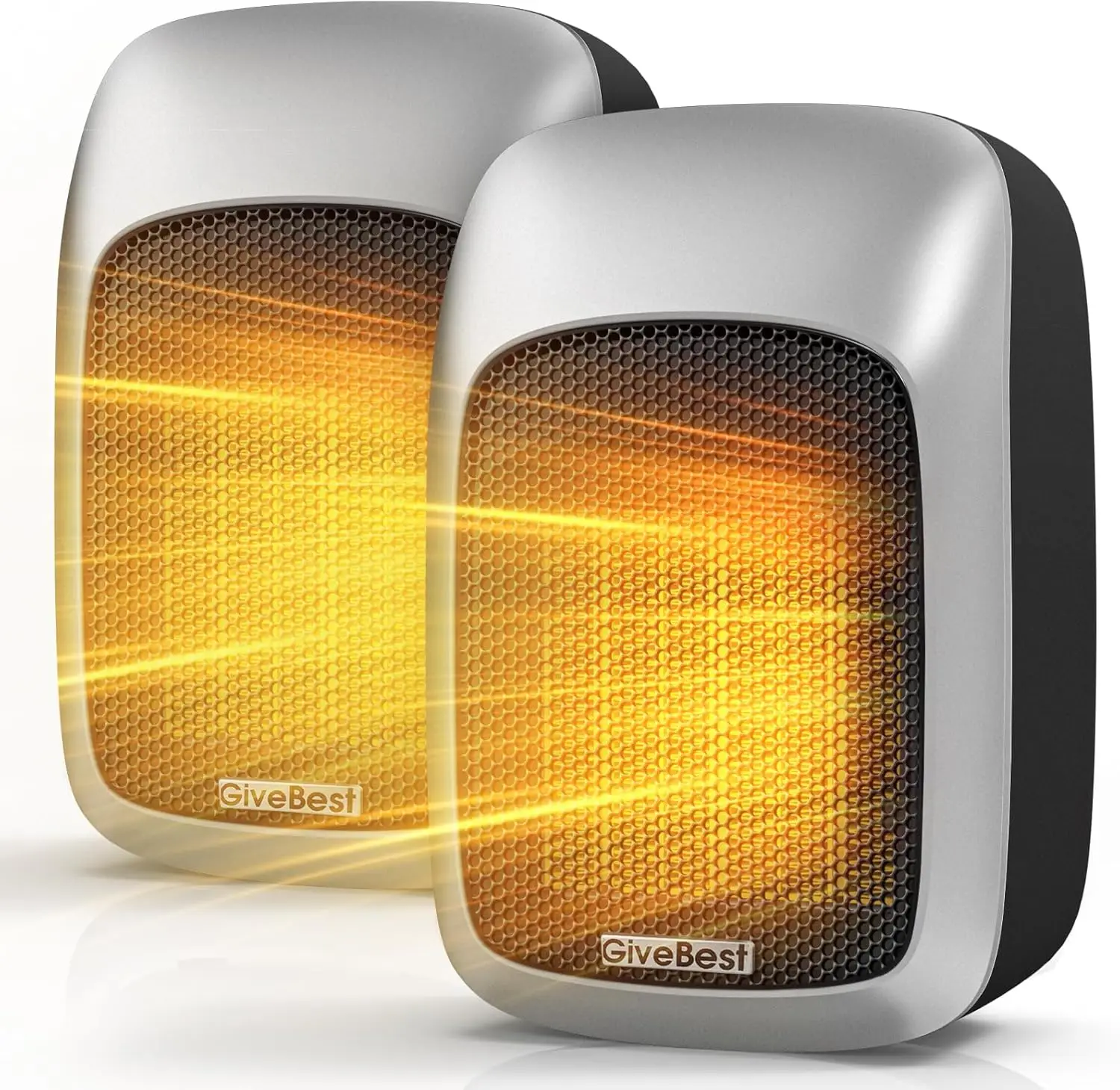 Plug in Wall Space Heater with Remote, 800W Small Wall Outlet Heater with Adjustable Thermostat and 12H Timer, LED Display
Plug in Wall Space Heater with Remote, 800W Small Wall Outlet Heater with Adjustable Thermostat and 12H Timer, LED Display