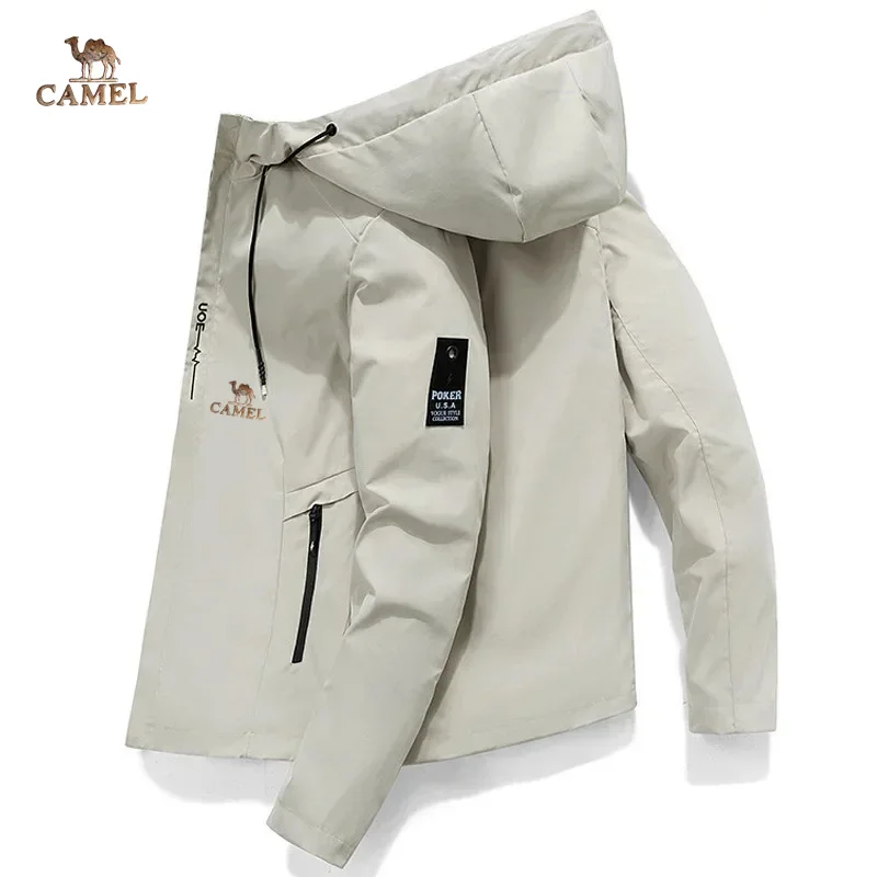 Camel Gold Label Korean Style Workwear Jacket Machine Embroidery Hooded Jacket Trendy Spring Autumn Casual Coat Oversized Stree
Camel Gold Label Korean Style Workwear Jacket Machine Embroidery Hooded Jacket Trendy Spring Autumn Casual Coat Oversized Stree