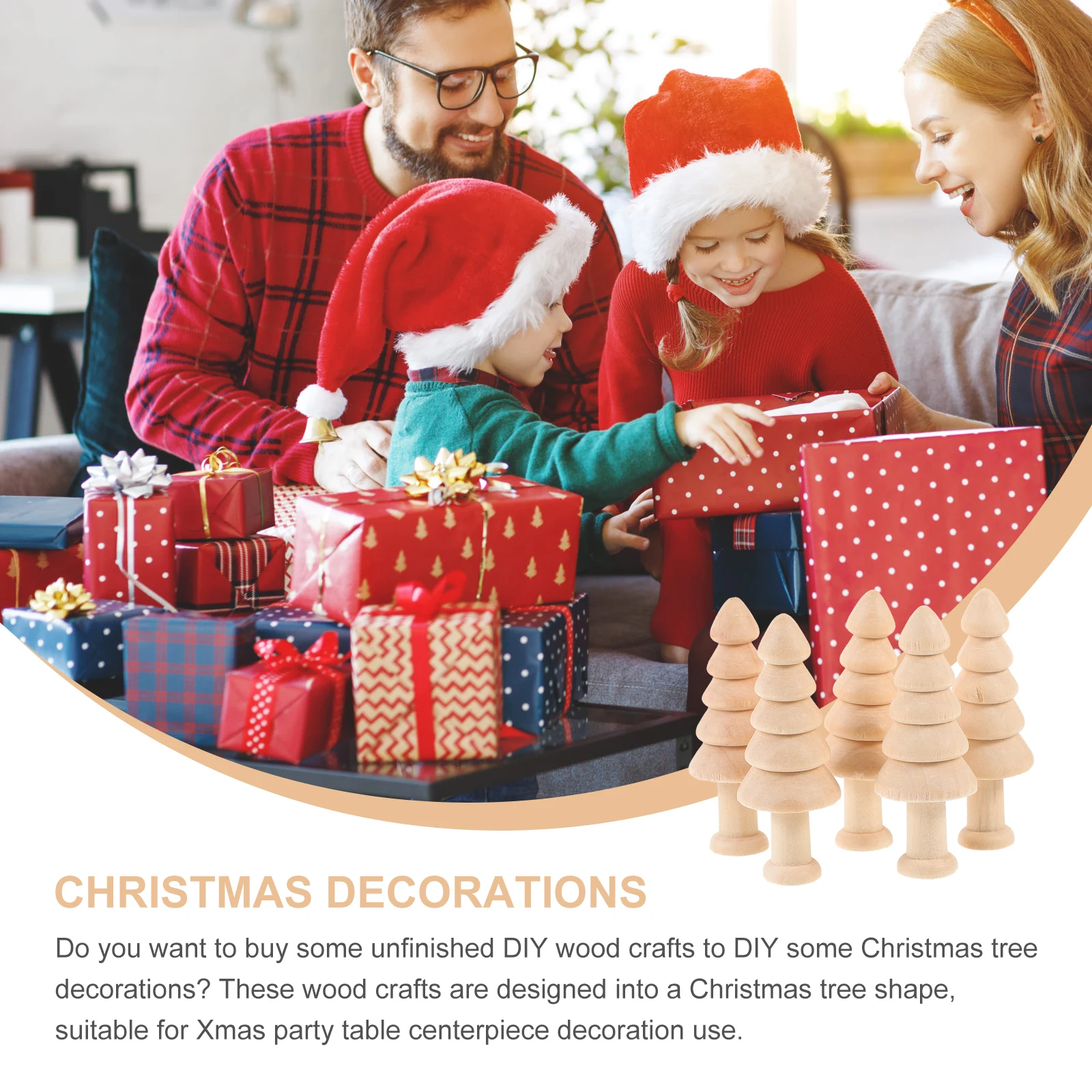 10Pcs Mini Wood Christmas Trees Unfinished Wooden DIY Crafts for Painting Kids DIY Supplies Xmas Table Decoration Graffiti Wood
10Pcs Mini Wood Christmas Trees Unfinished Wooden DIY Crafts for Painting Kids DIY Supplies Xmas Table Decoration Graffiti Wood